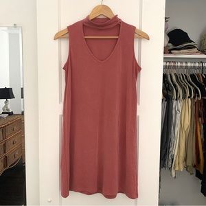 DREW Mauve Color Mini Dress